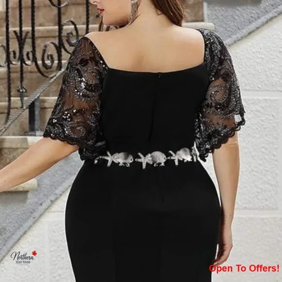 Adjustable Chain Belt with Shell Starfish and Synthetic Pearls, 47 Inch - Picture 6 of 7